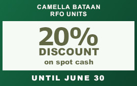 RFO Units for Sale in Camella Bataan.