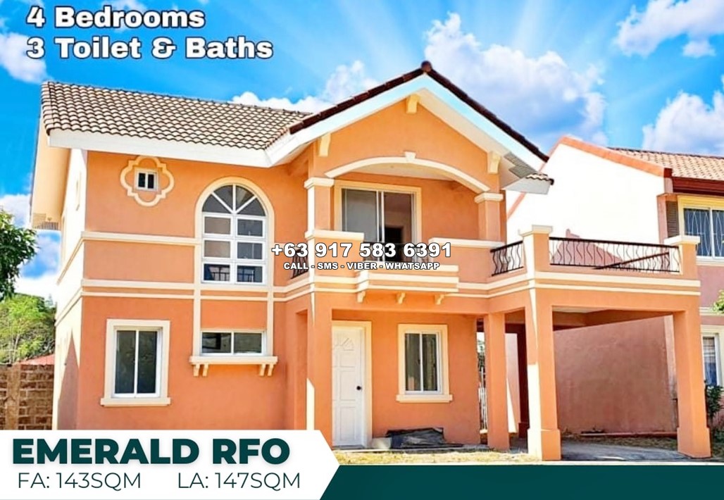 EMERALD 4BR - RFO House for Sale in Candon City, Ilocos Sur EMERALD