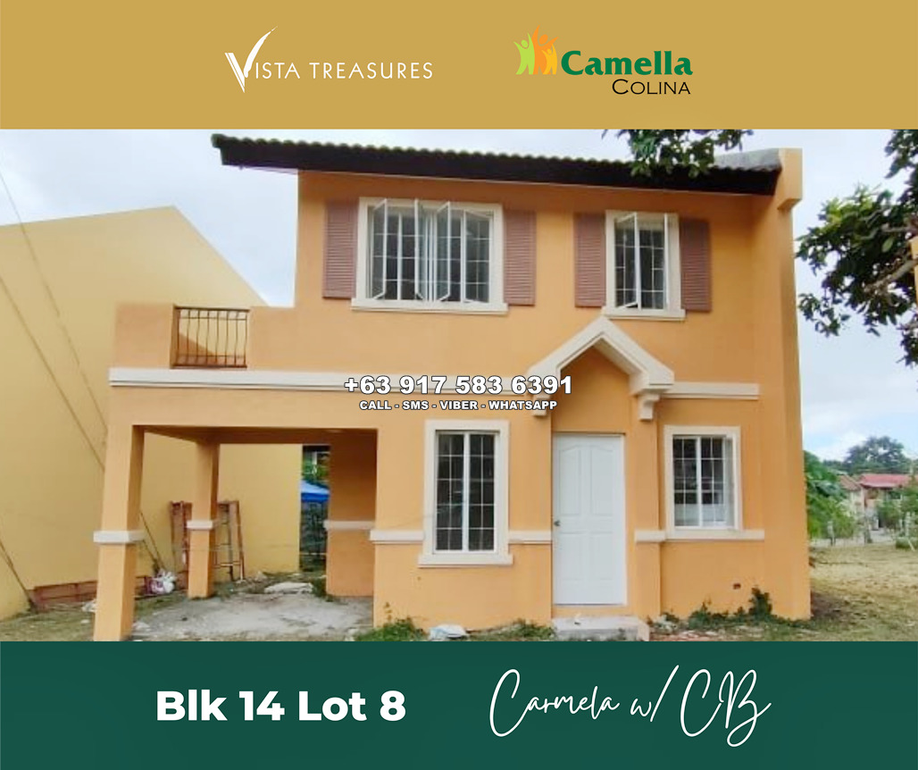 CARMELA 3BR - RFO House for Sale in San Pedro, Laguna CARMELA